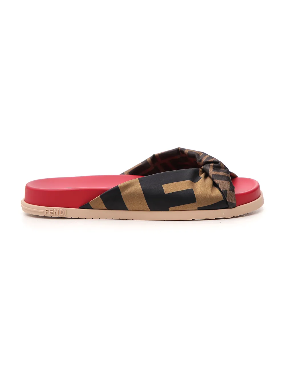 Silk Cross Slippers