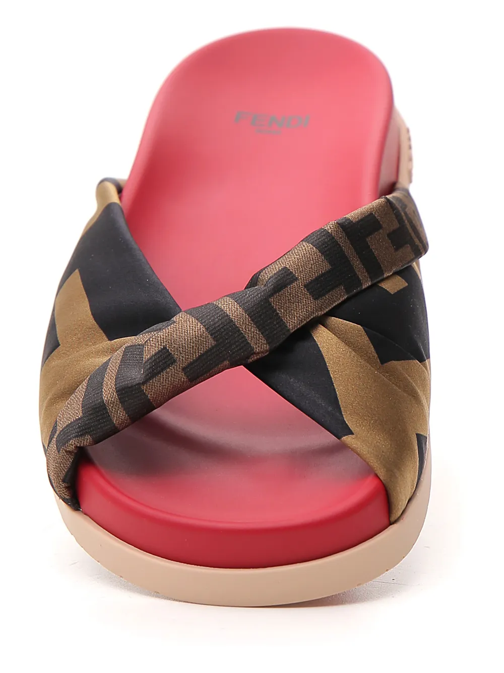Silk Cross Slippers