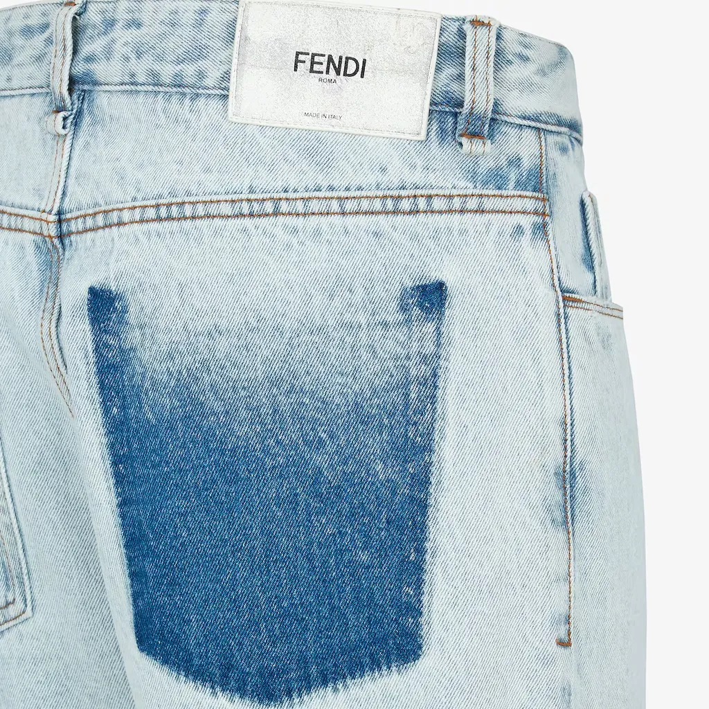 Logo Patch Straight-Leg Jeans