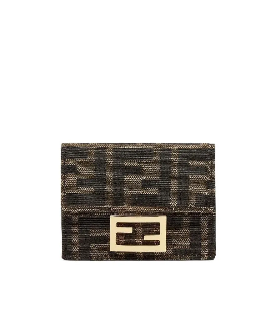 Ff Motif Tri-Fold Wallet