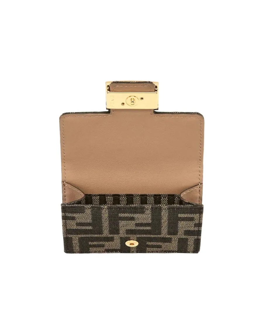 Ff Motif Tri-Fold Wallet