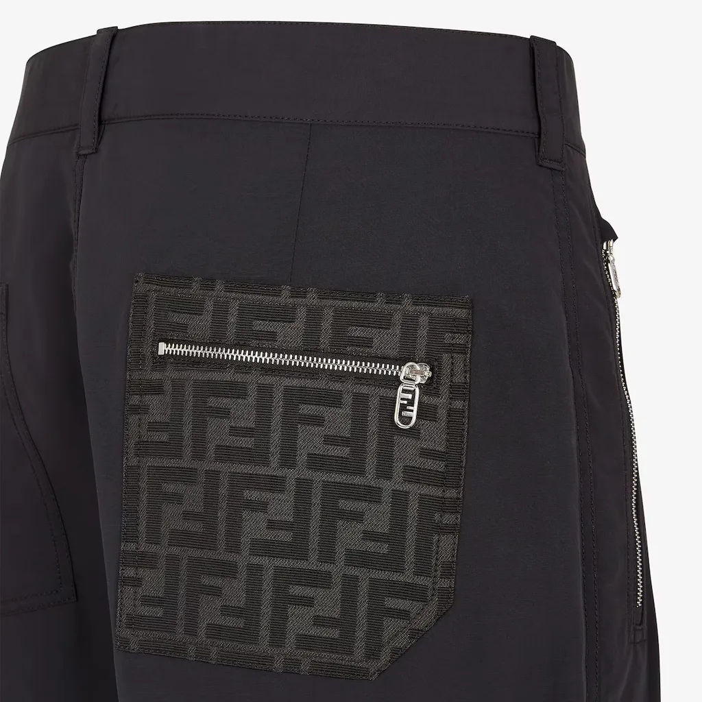 Ff Motif Cigarette Trousers