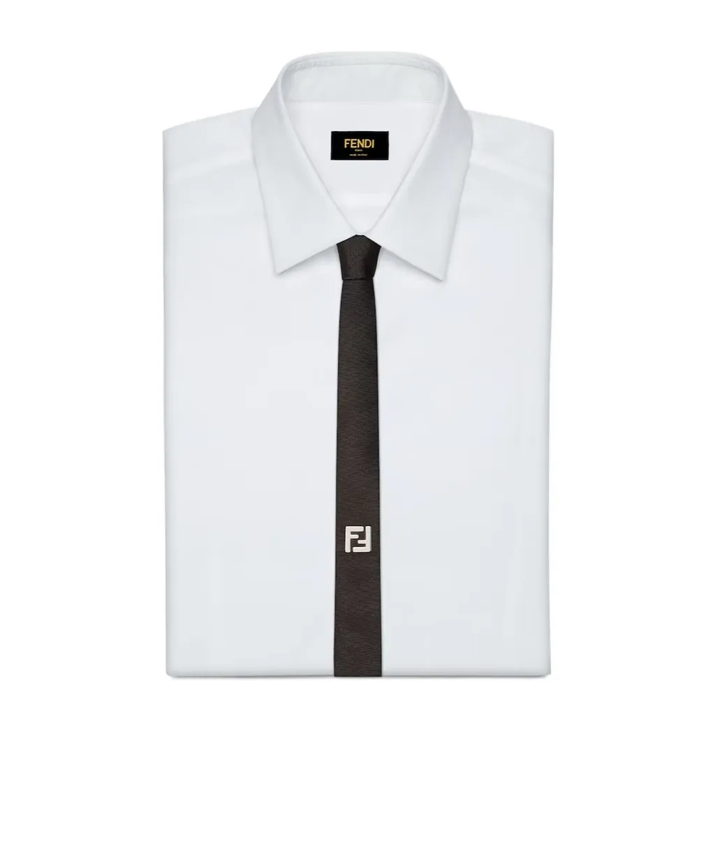 Black Silk Tie