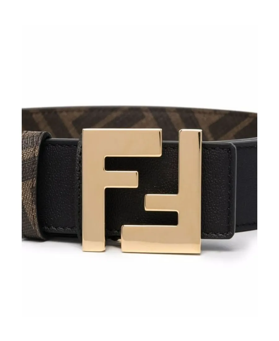Ff Motif Reversible Buckle Belt
