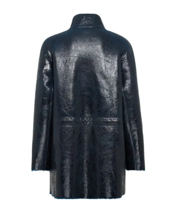 Long Sleeved High-Neck Jacket