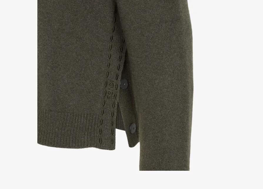 Turtleneck Long Sleeved Knitted Jumper