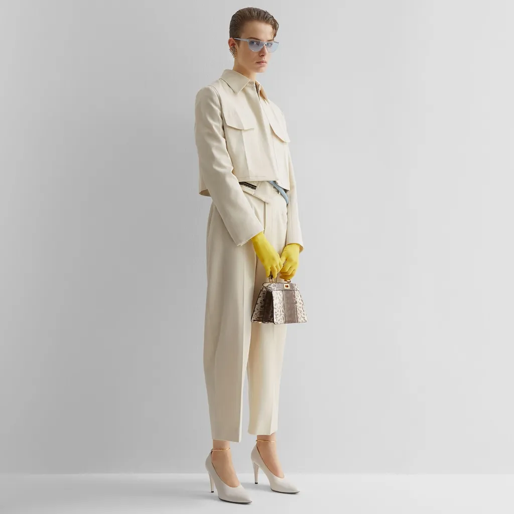 Asymmetric Tailored Trousers