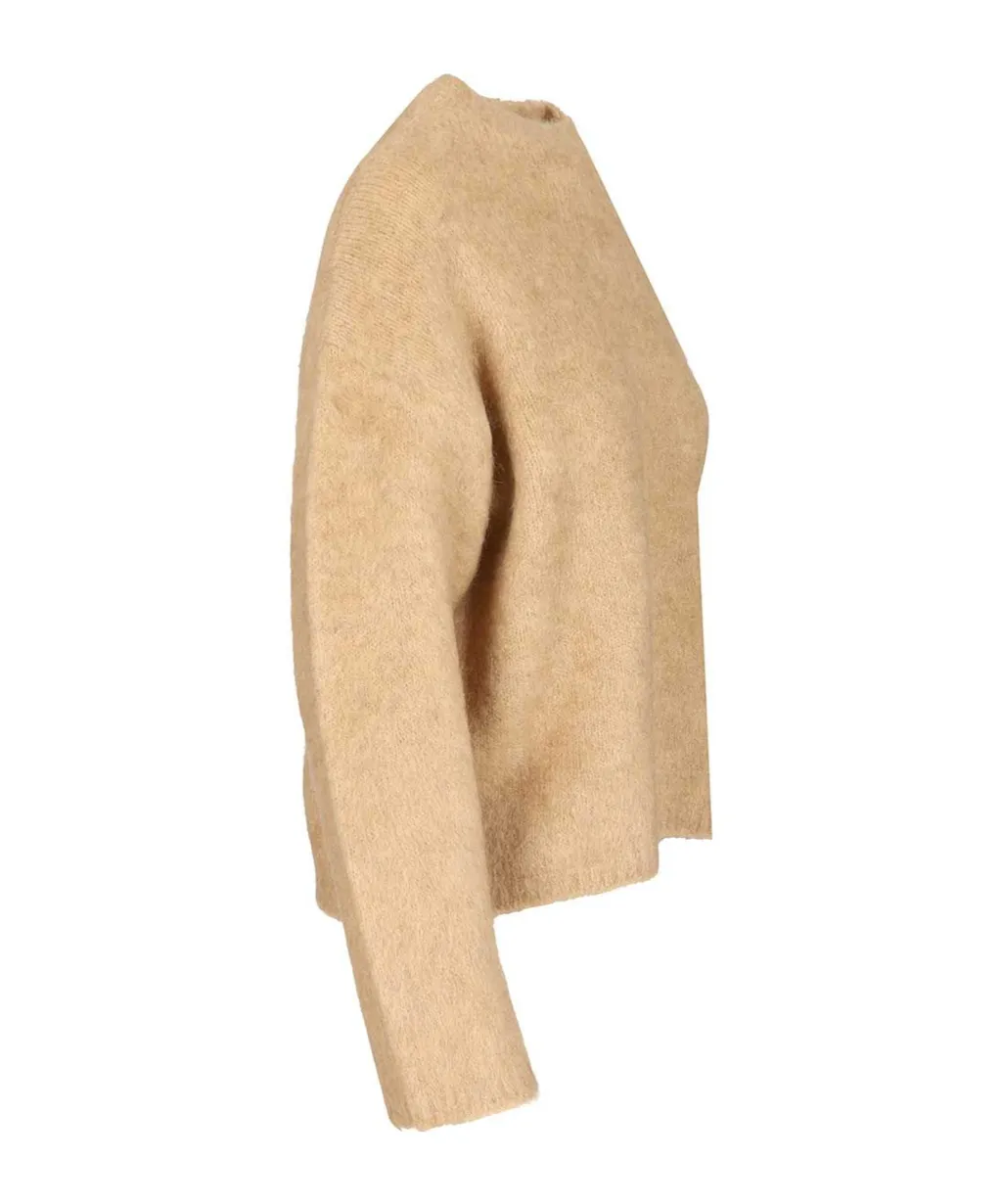 Stretch Baby Suri Alpaca Oversized Sweater