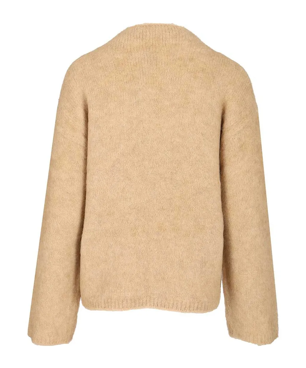 Stretch Baby Suri Alpaca Oversized Sweater