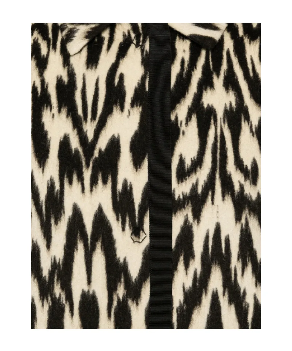 Ikat Pattern Coat