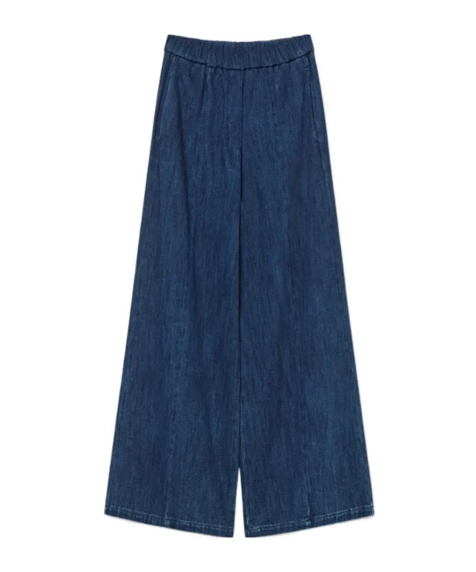 Elasticated-Waist Jeans