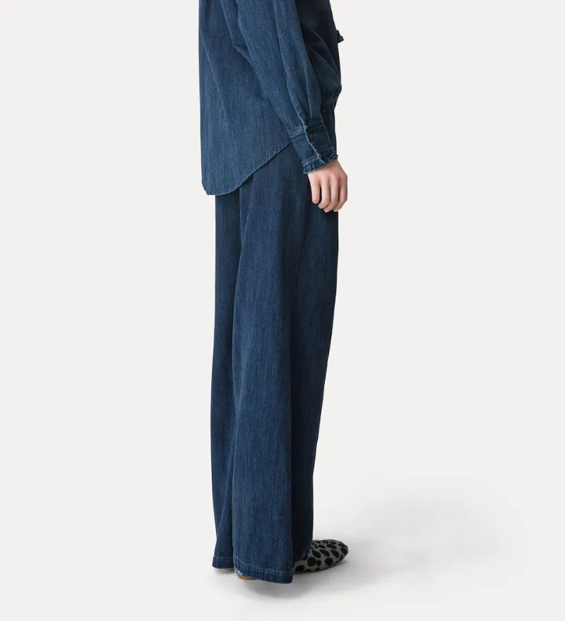 Elasticated-Waist Jeans