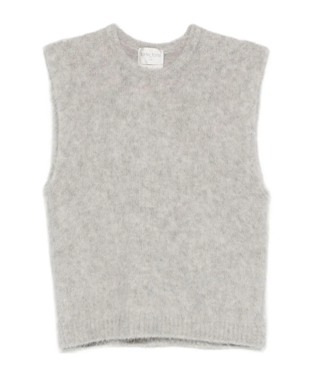 Sleeveless Knit Tank Top