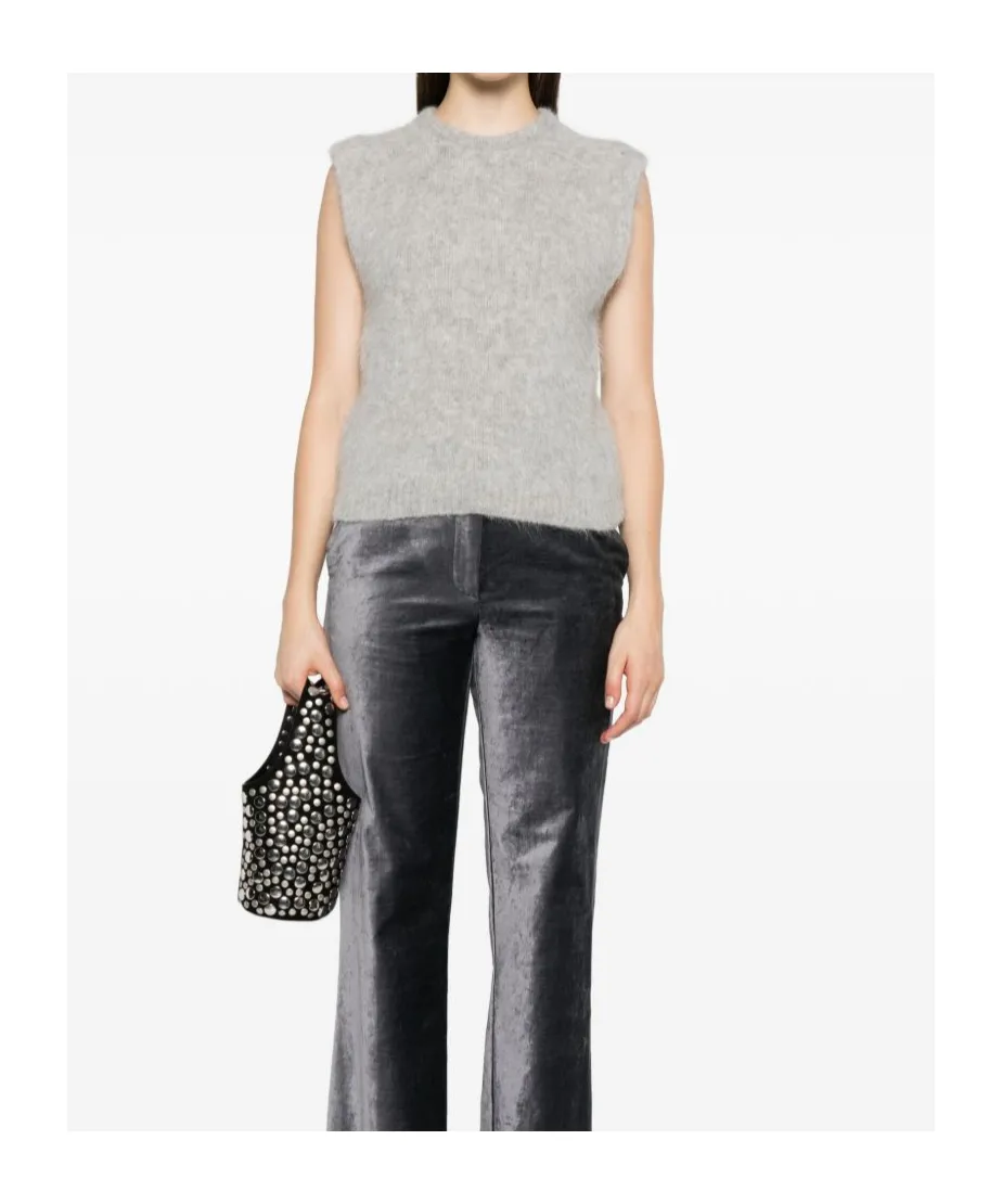 Sleeveless Knit Tank Top