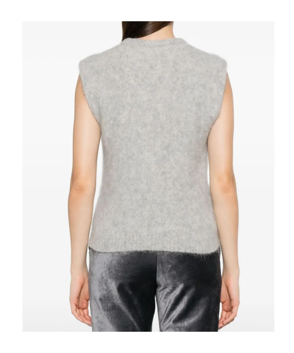 Sleeveless Knit Tank Top