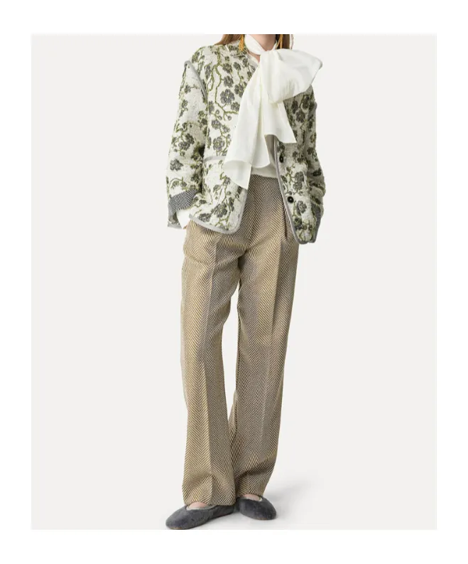 Jacquard Jacket La Lune En Fleur