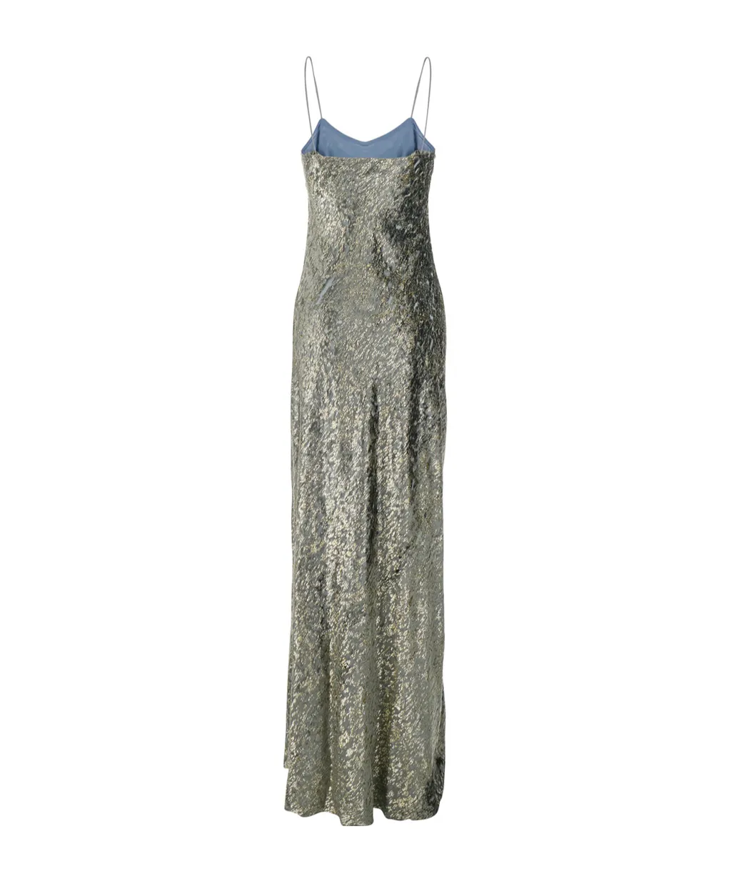 Devoré Fil Coupé Dress