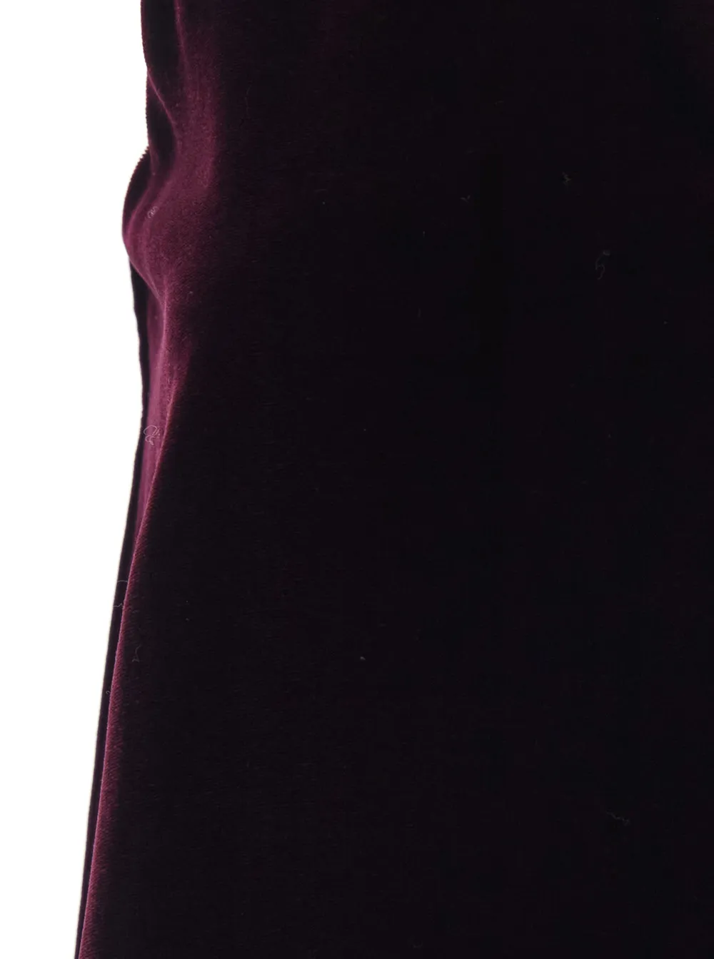 Sleeveless V-Neck Velvet Top