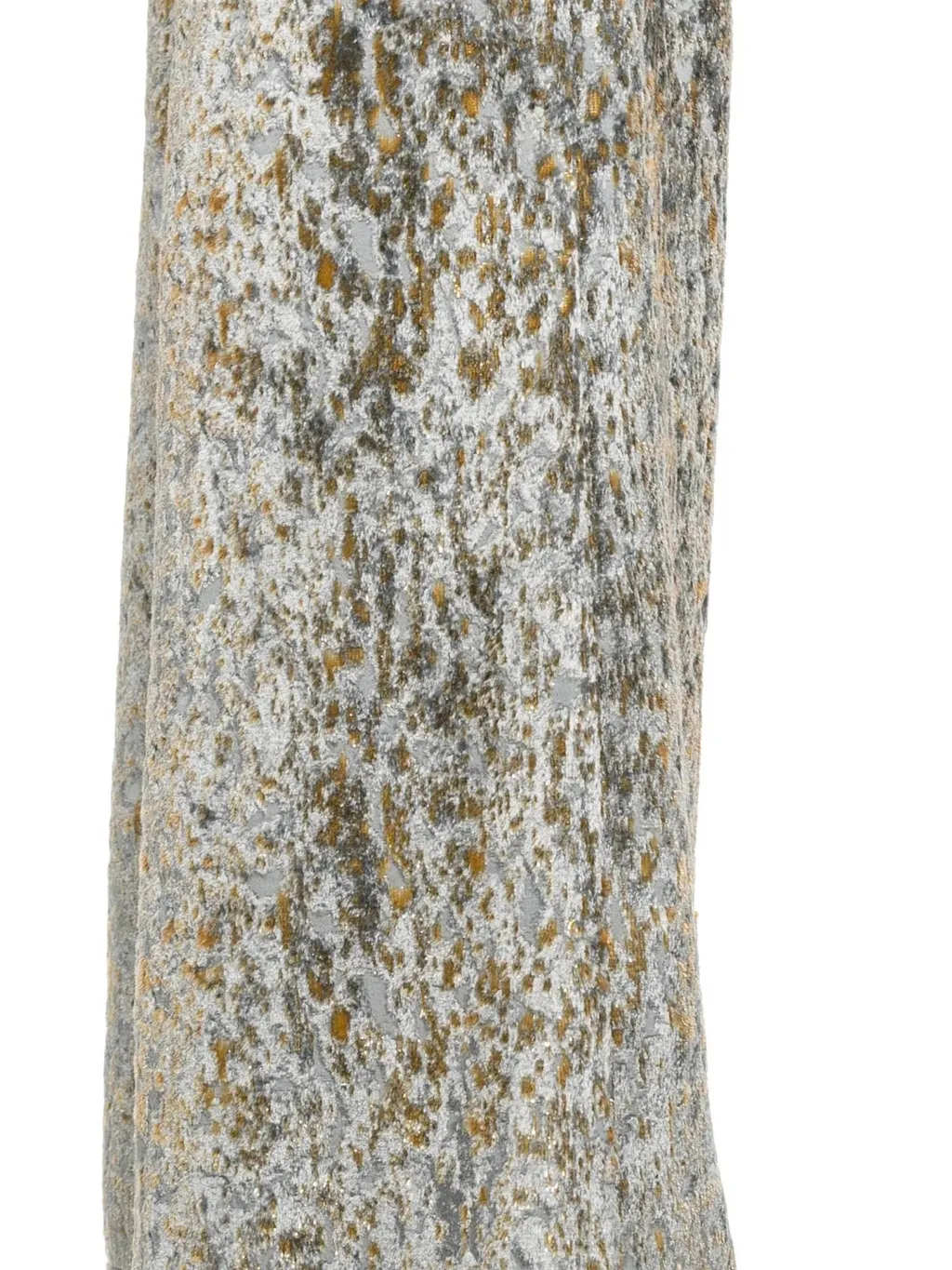Textured Wide-Leg Pants