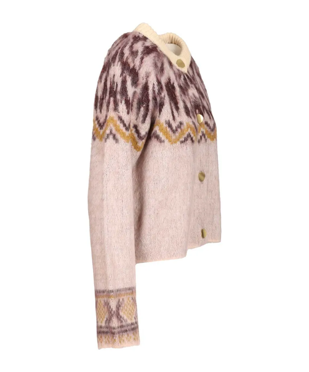 Jacquard Cardigan