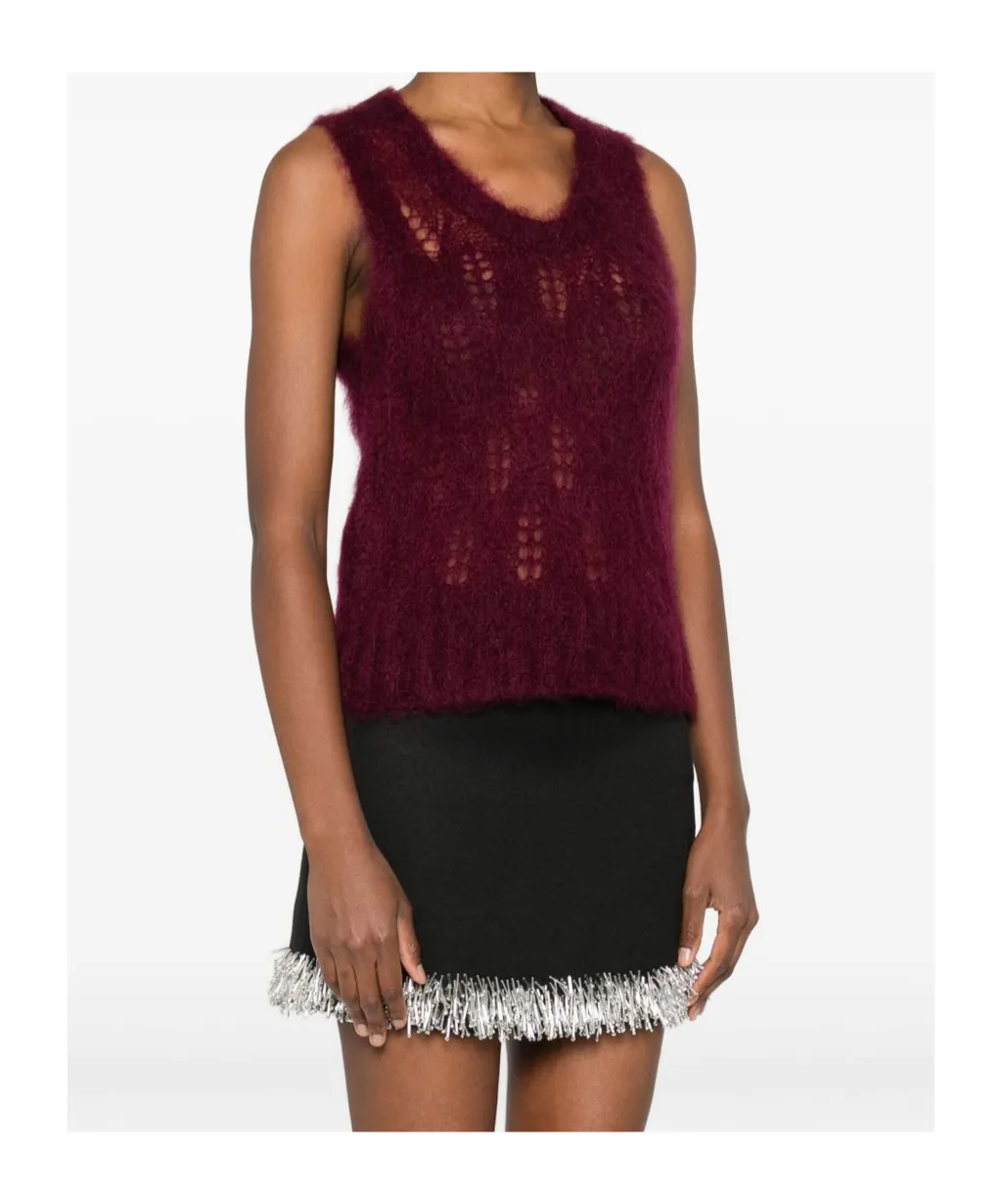 Crew Neck Vest