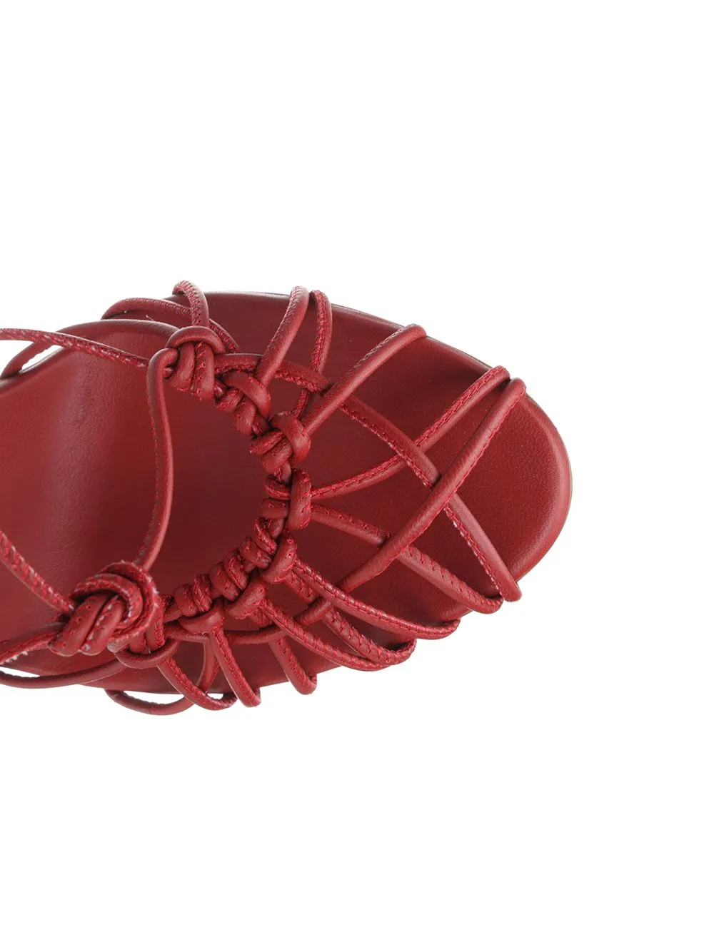 Tubular Lace Sandals