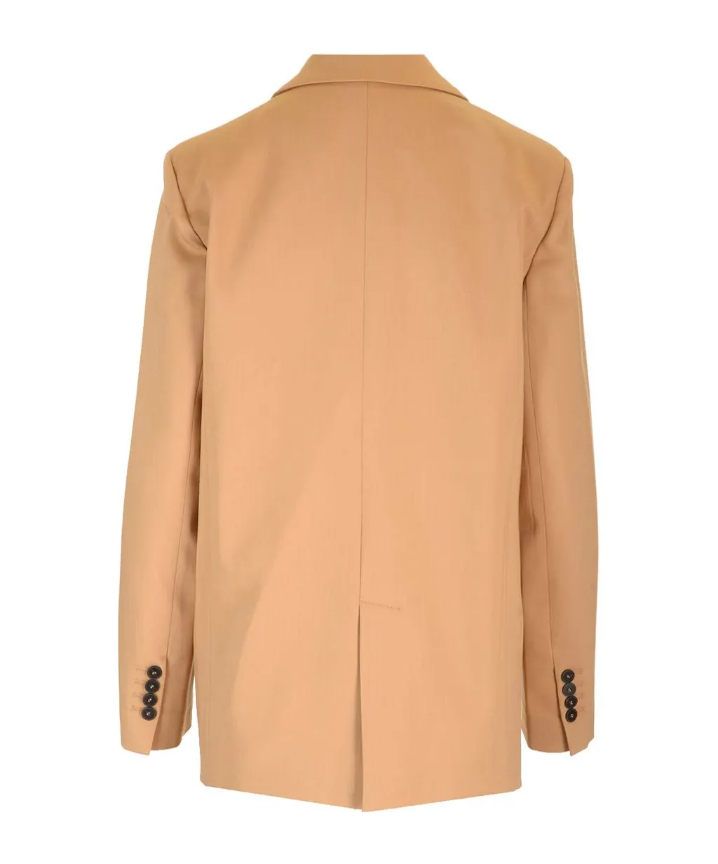 Twill Single-Breasted Jacket