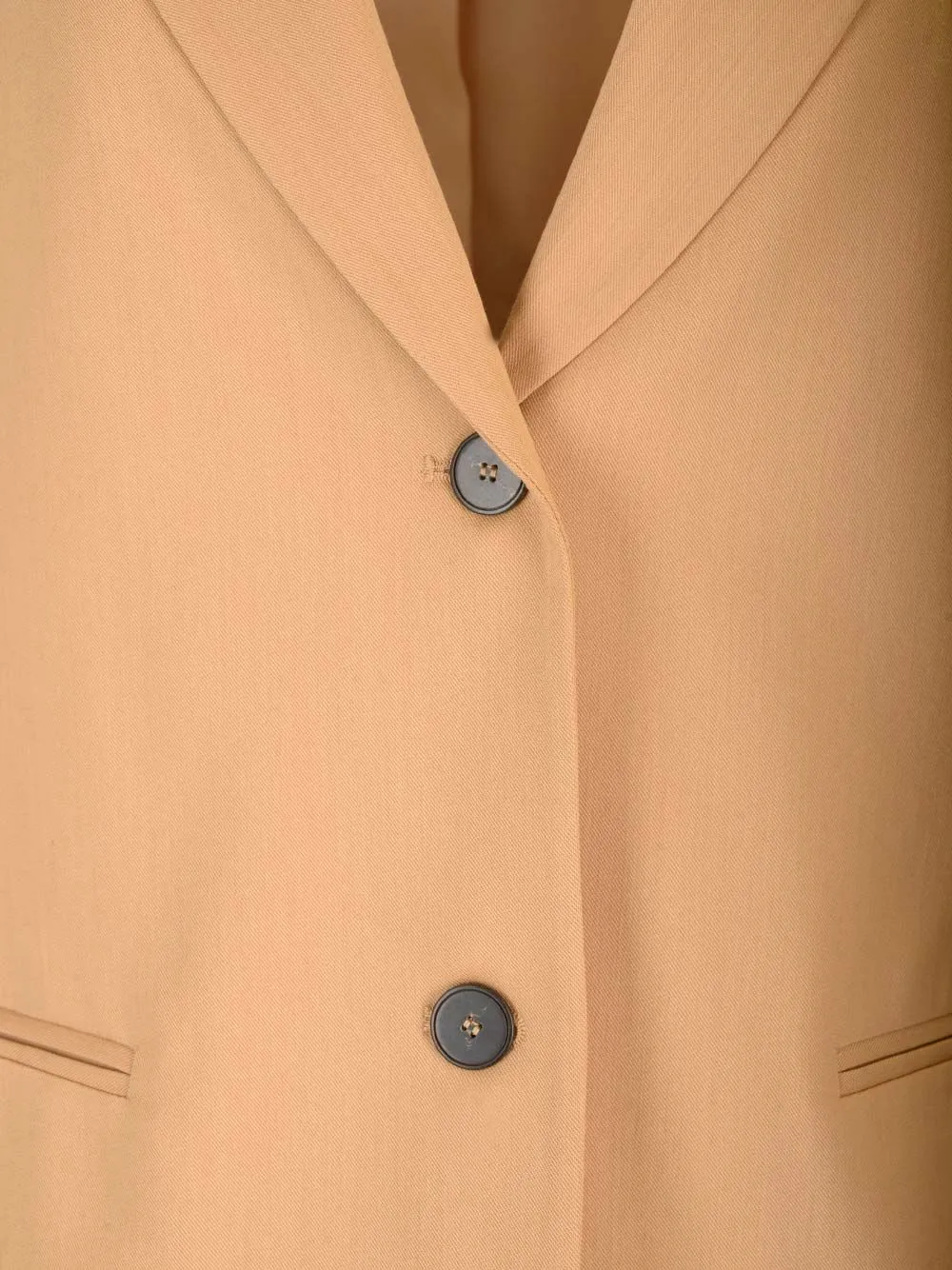 Twill Single-Breasted Jacket