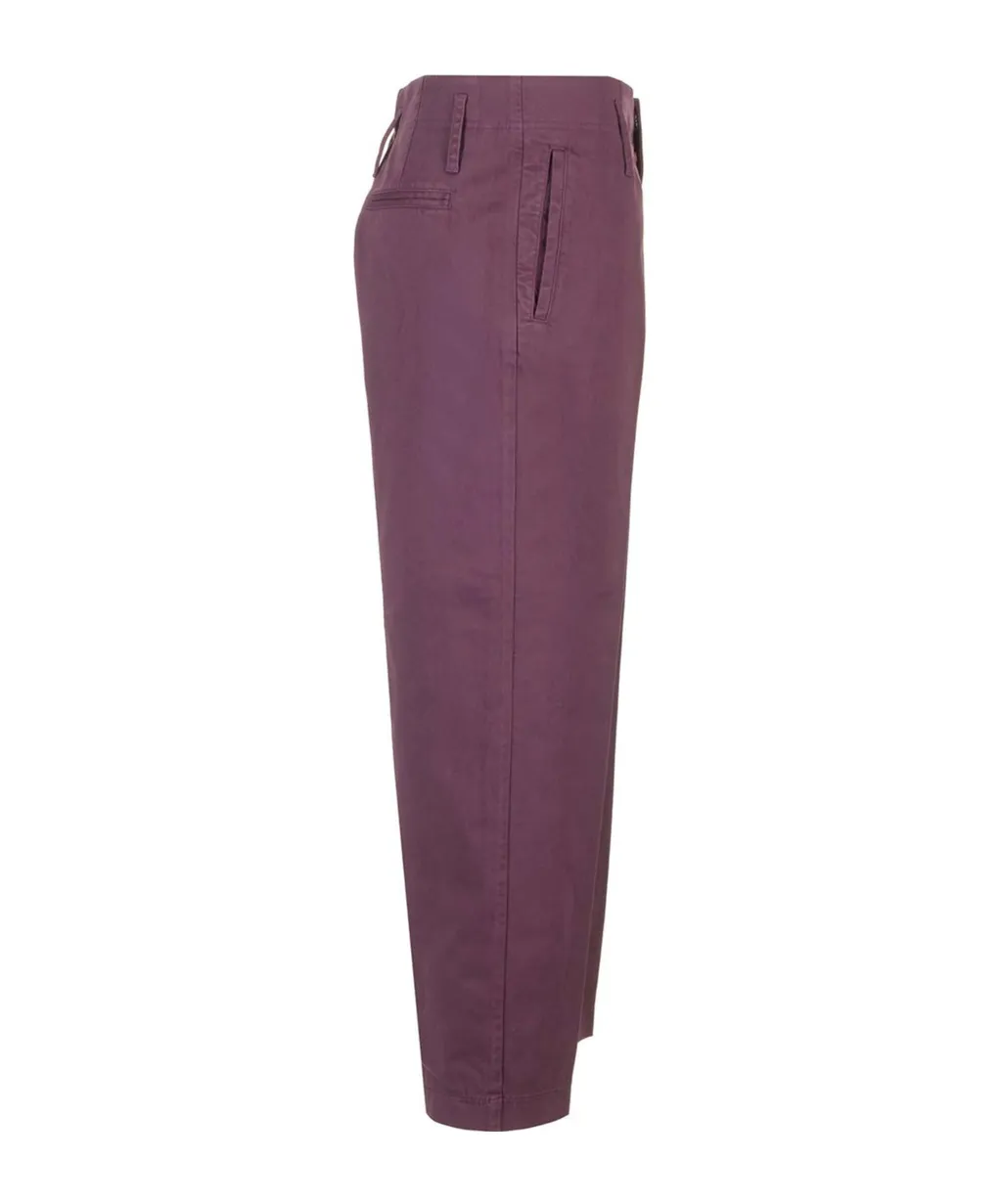 Belt-Loop Casual Pants