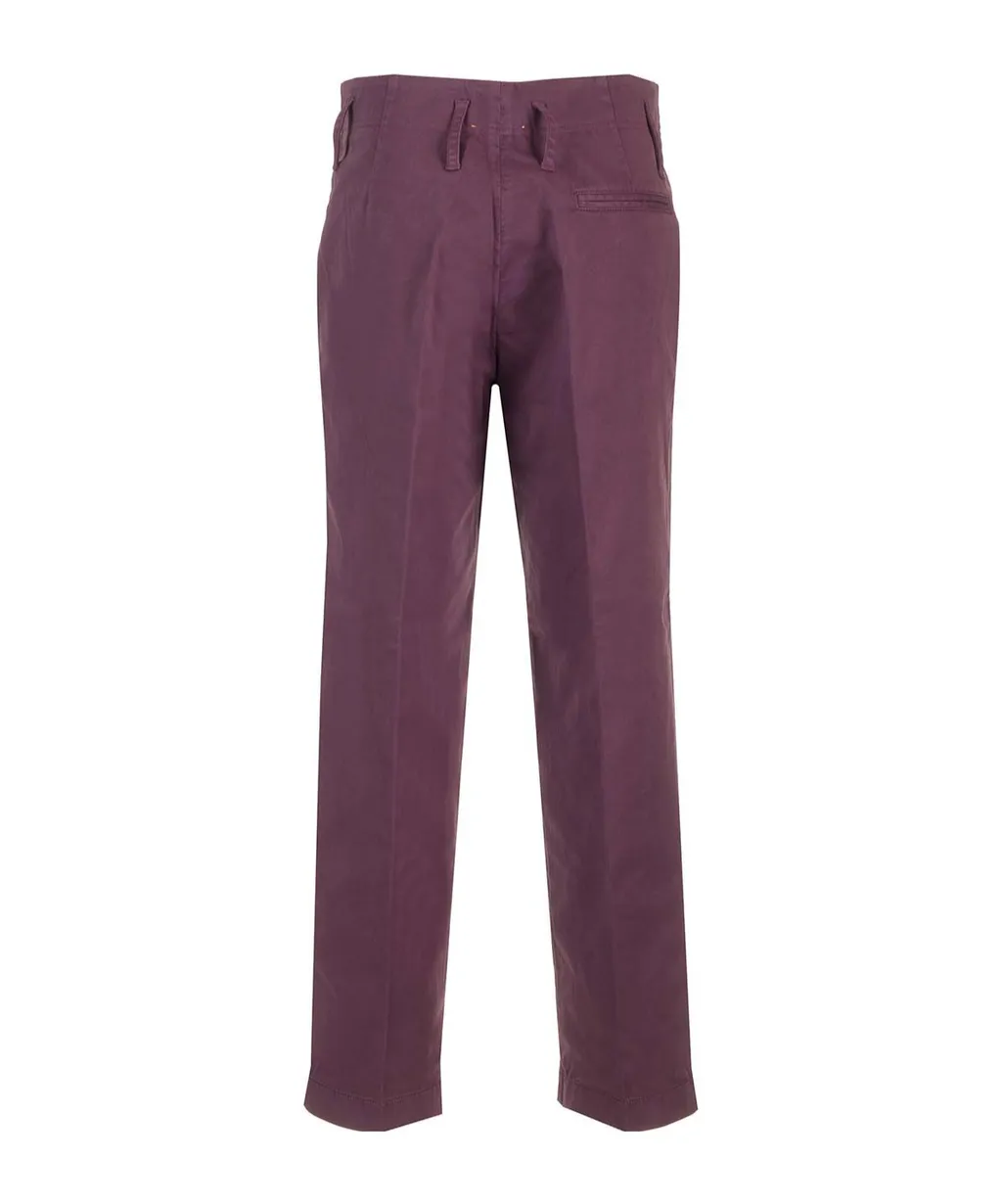 Belt-Loop Casual Pants
