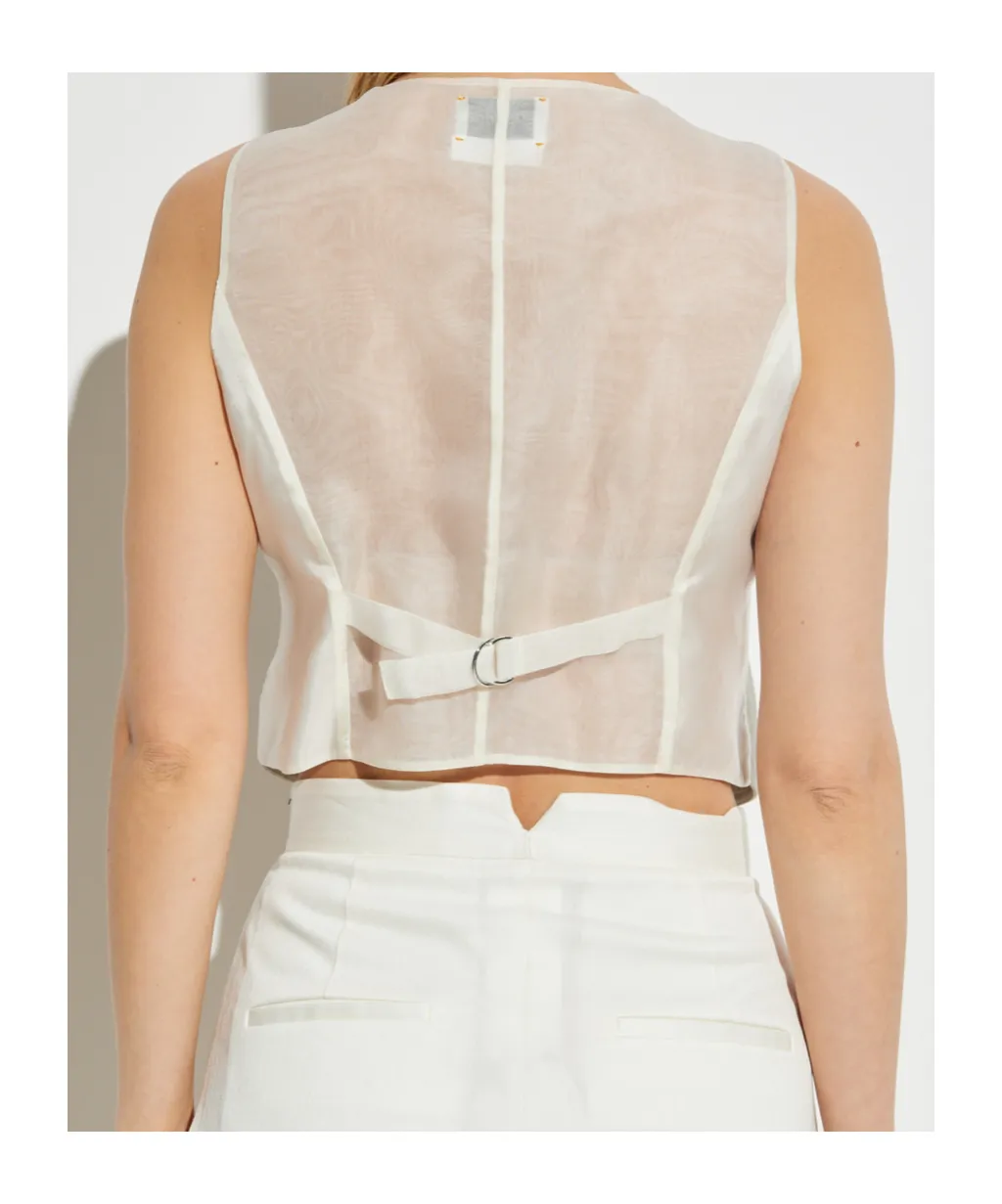 V-Neck Sleeveless Vest