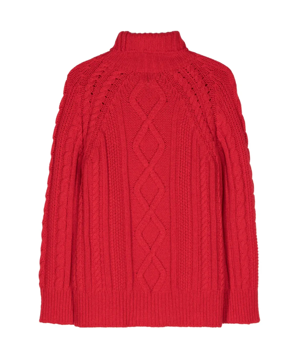 Long-Sleeved Knitted Sweater