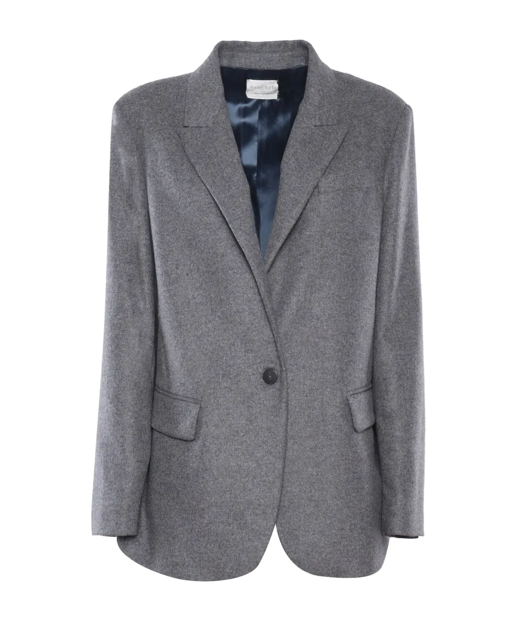 Long-Sleeved Suit Coat