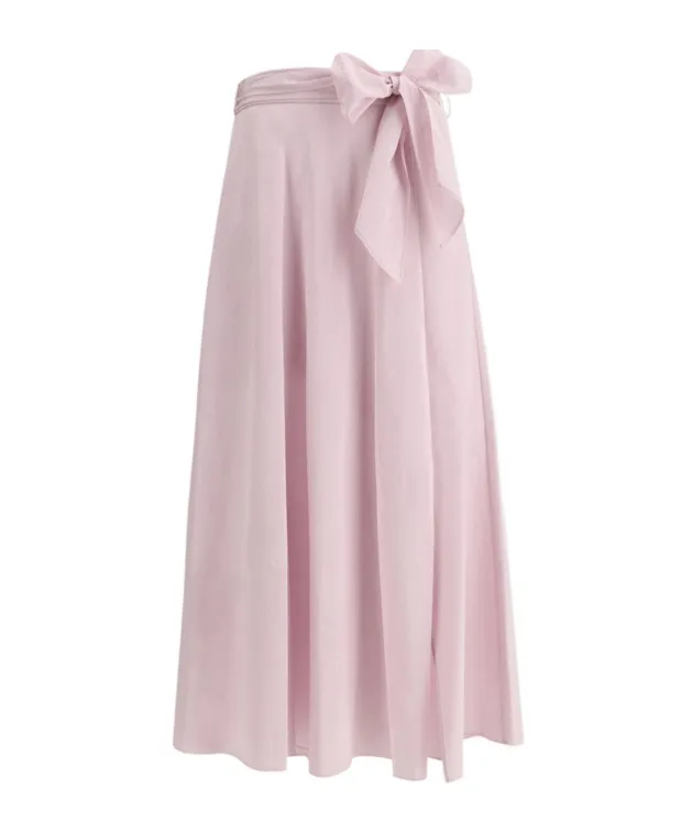 Wrap Midi Skirt