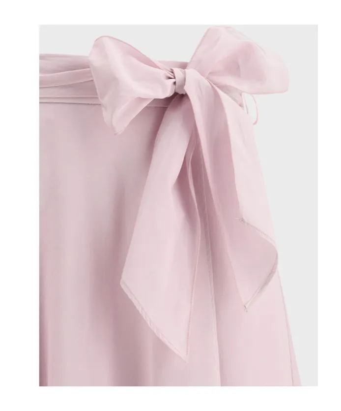 Wrap Midi Skirt