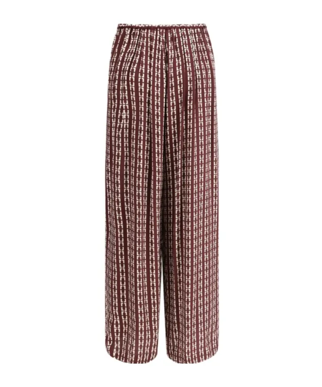 Geometric Pattern Printed Trousers