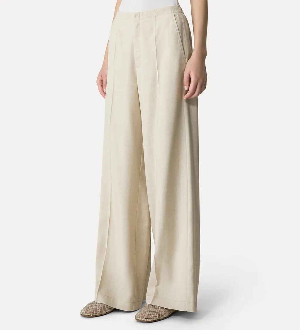 Soft Pleated Trousers