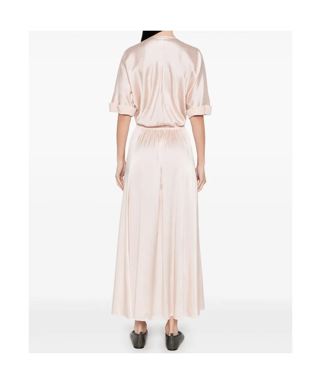V-Neck Midi Dress