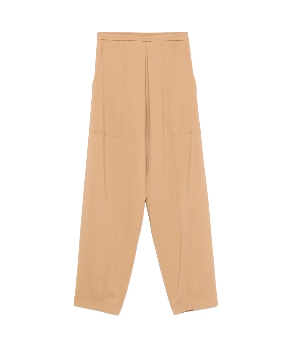Elastic Waist Casual Pants