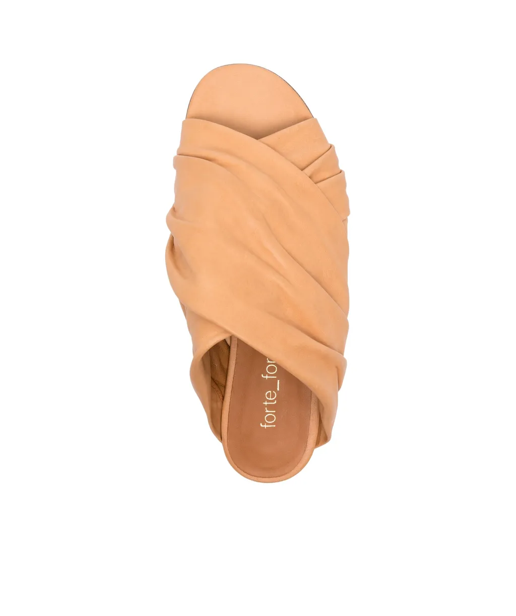 Crossed Flat Slippers