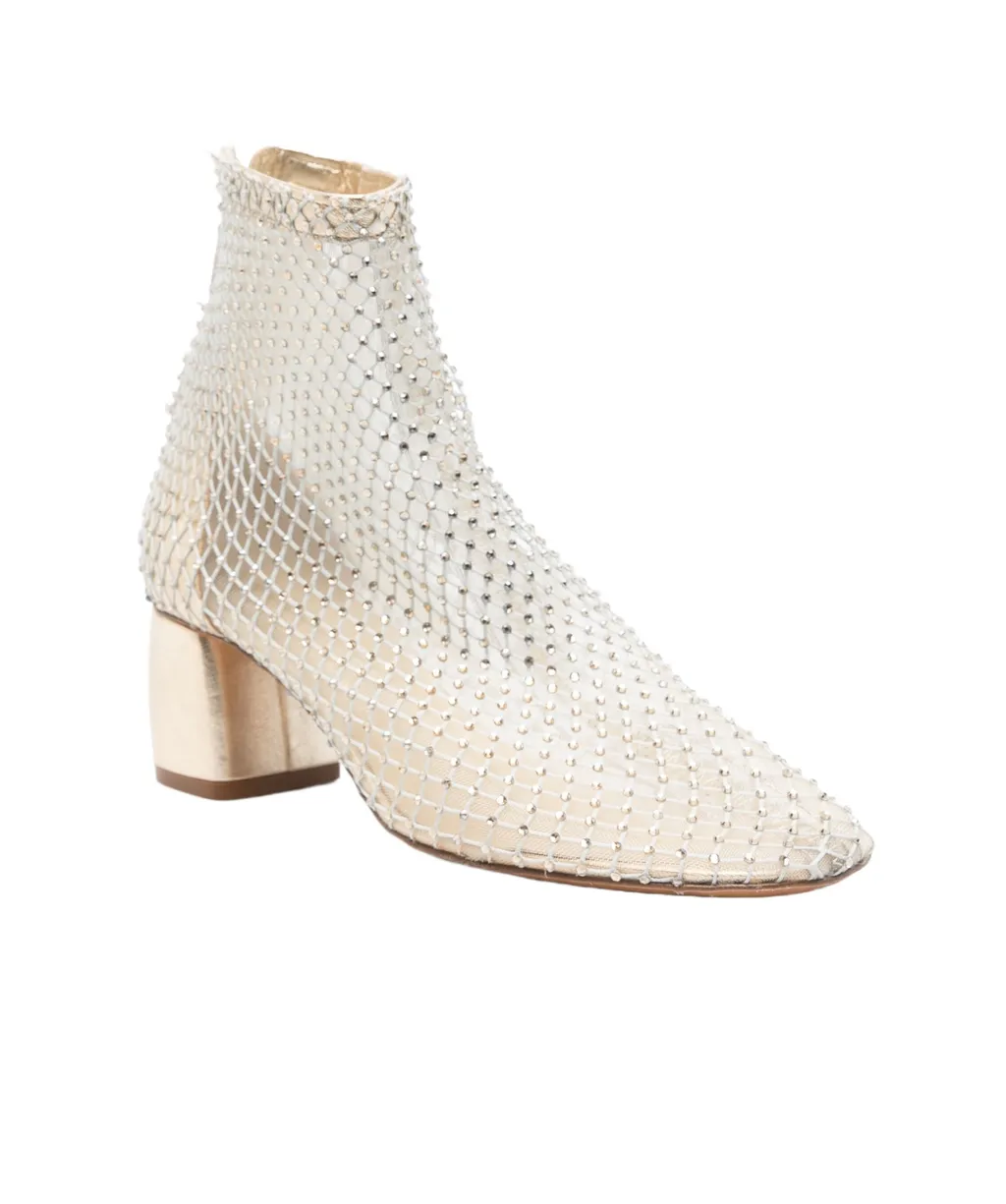 Mesh Ankle Boots