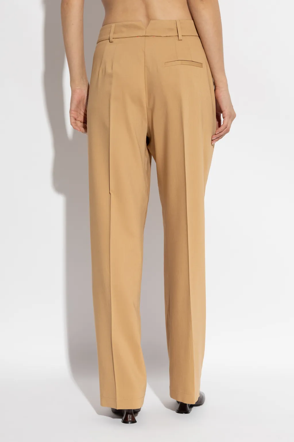 Belt-Loop Casual Pants