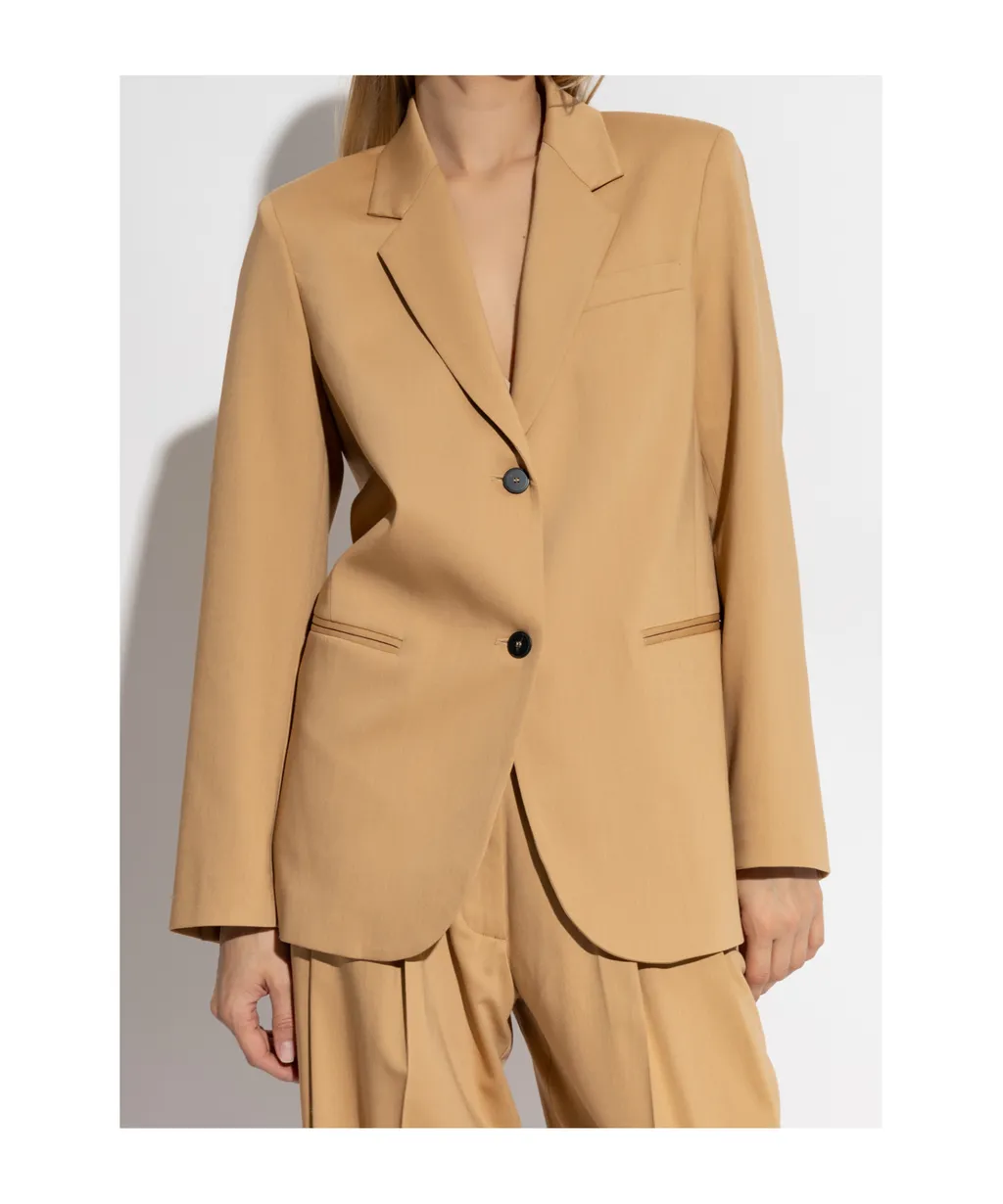 Long-Sleeved Suit Coat