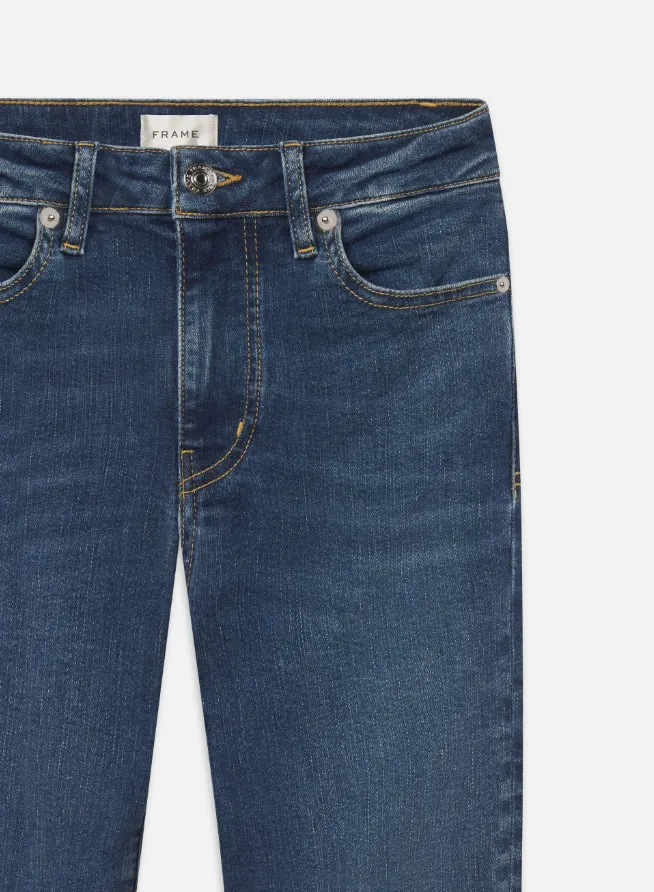 Whiskering-Effect Jeans