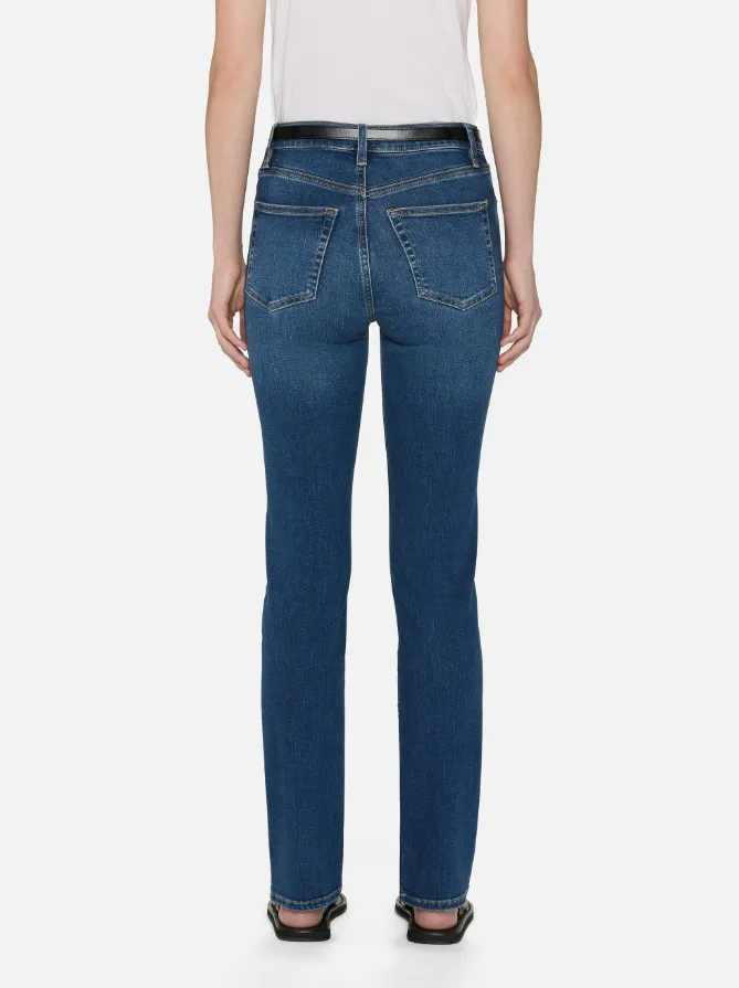 Whiskering-Effect Jeans