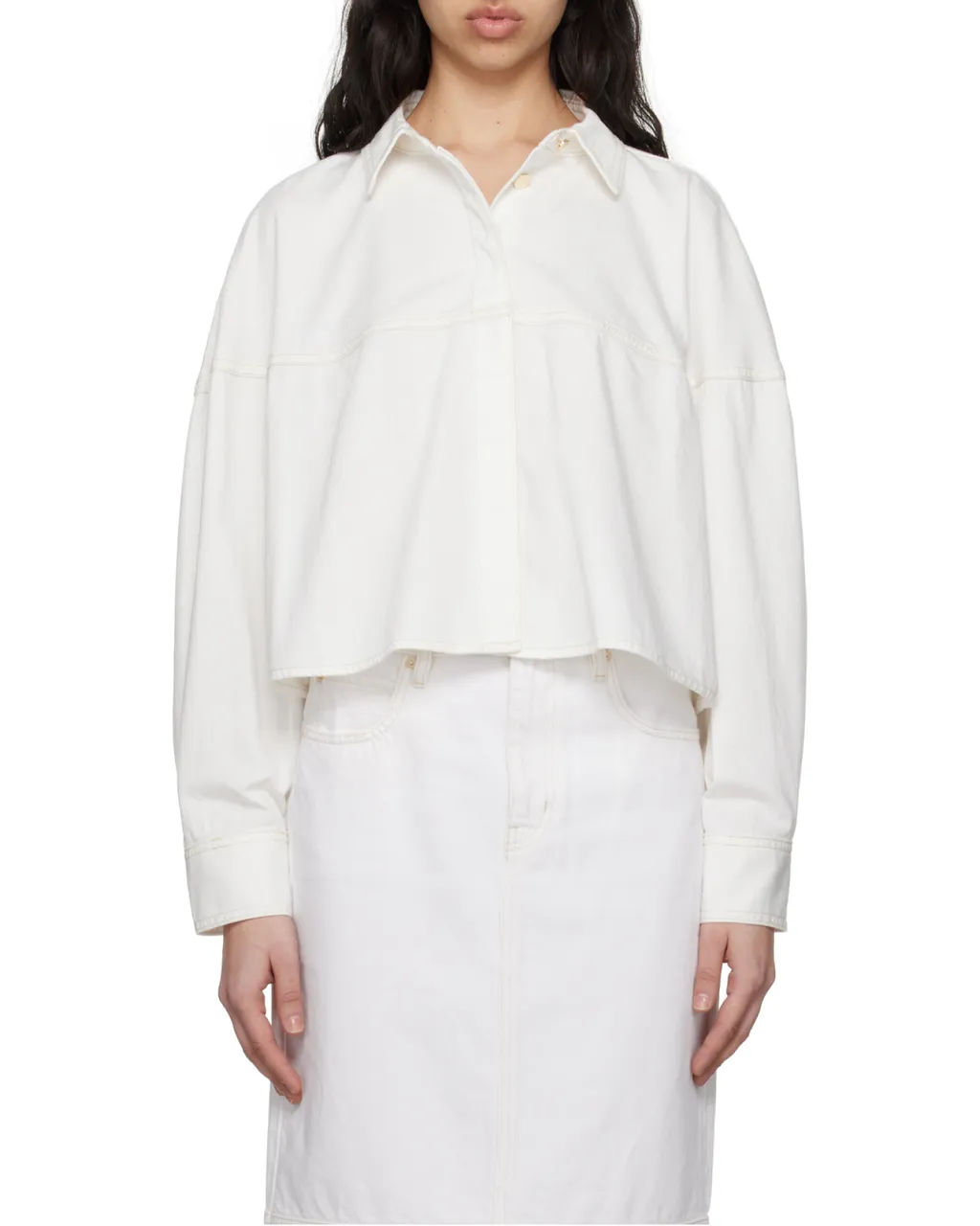 Long-Sleeved Coat Shirt
