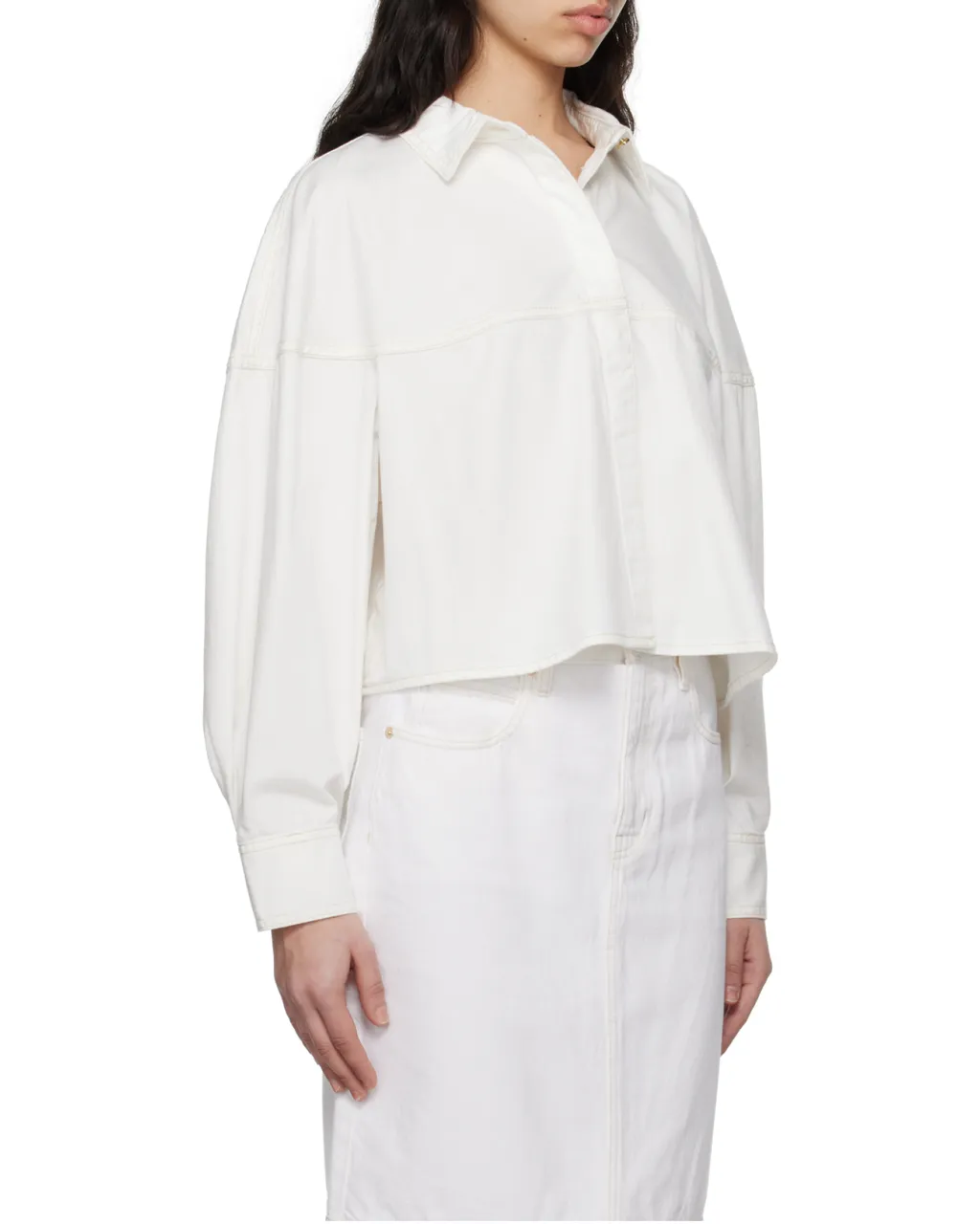 Long-Sleeved Coat Shirt