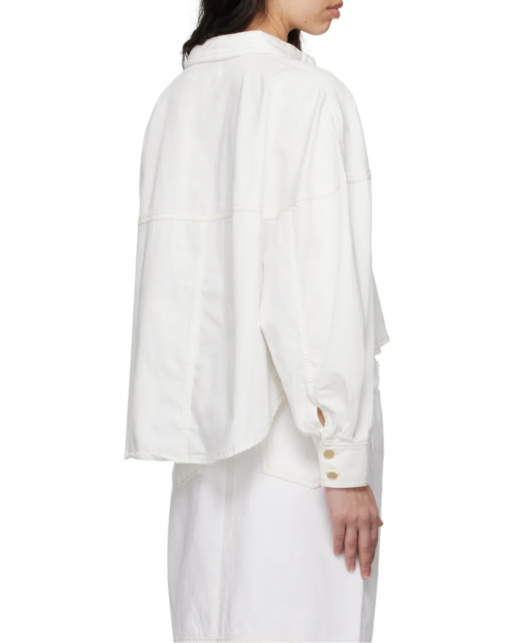 Long-Sleeved Coat Shirt