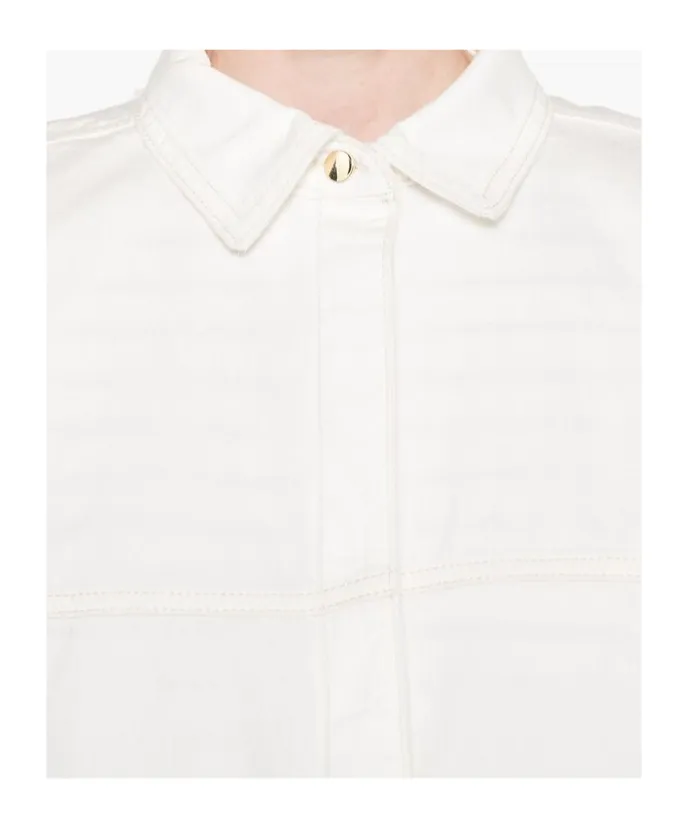Long-Sleeved Coat Shirt