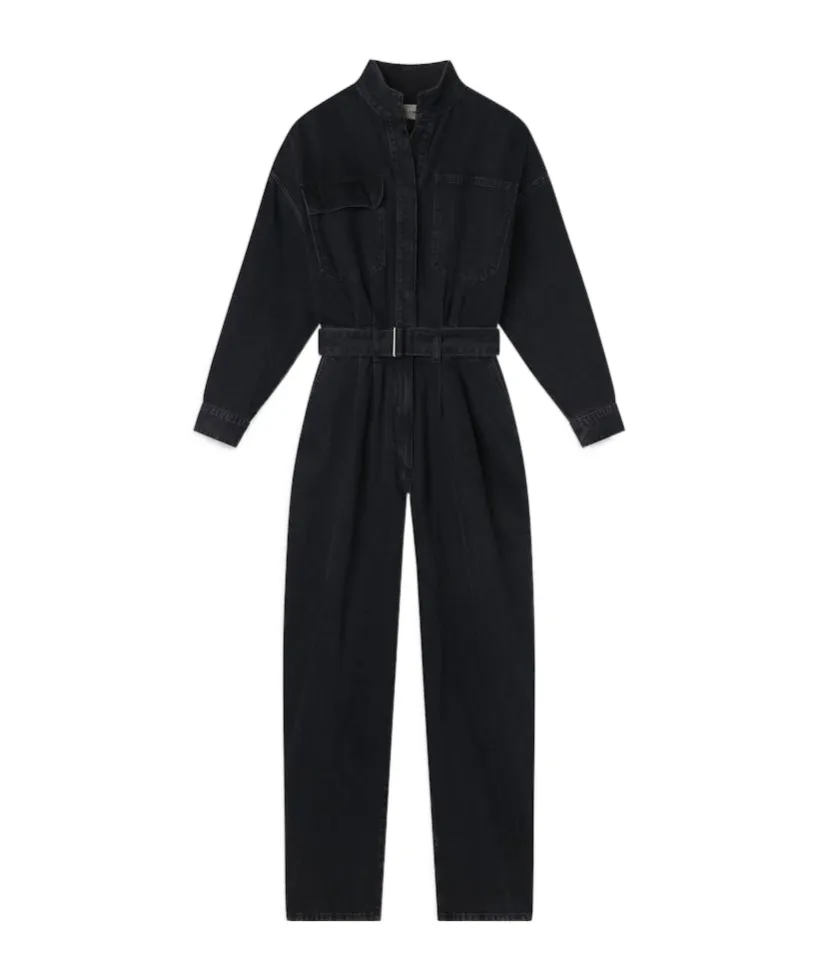 Long-Sleeved Jumpsuit